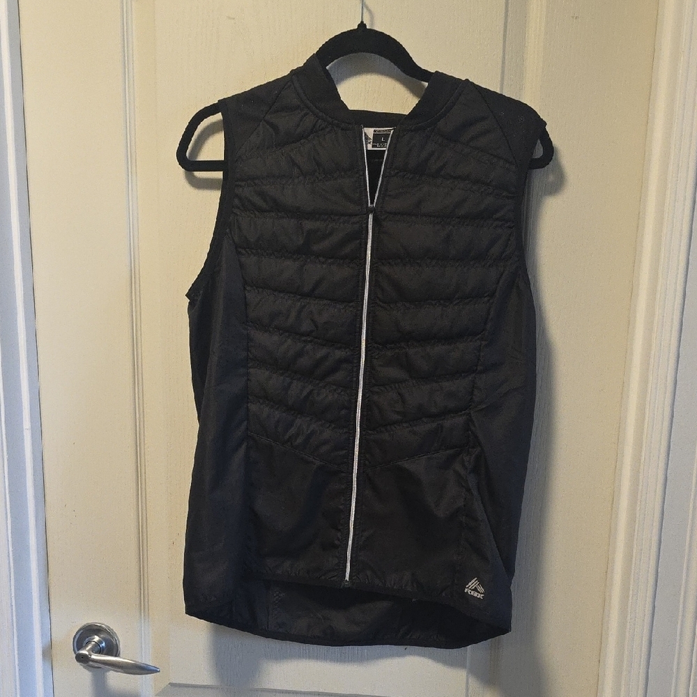 Black Quilted Women's Vest